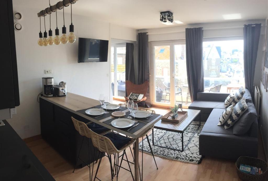 Appartement Les Pieds Dans L'Eau - Residence Sur La Plage Saint-Malo Exterior foto