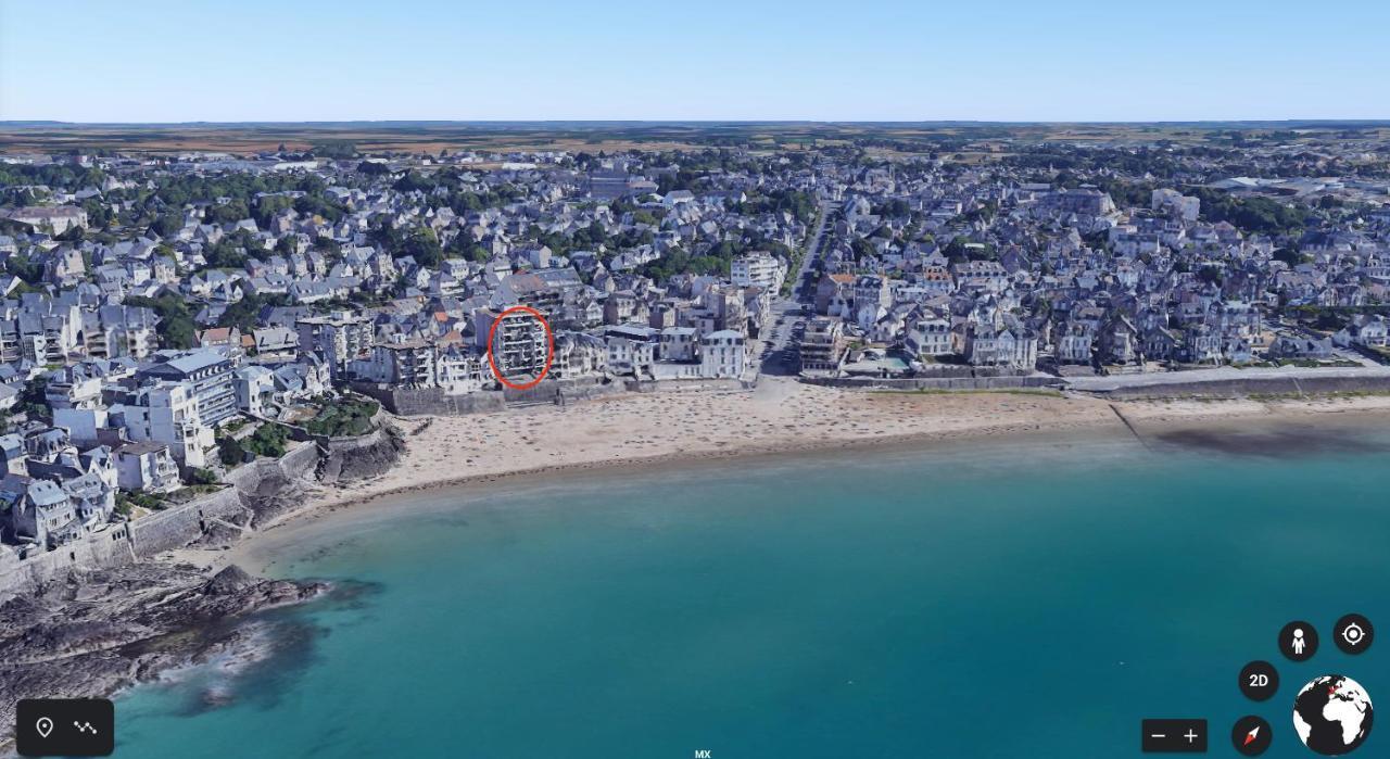 Appartement Les Pieds Dans L'Eau - Residence Sur La Plage Saint-Malo Exterior foto