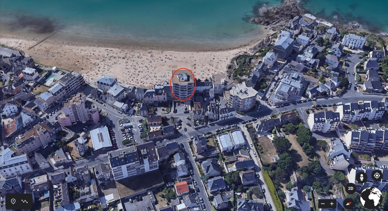 Appartement Les Pieds Dans L'Eau - Residence Sur La Plage Saint-Malo Exterior foto