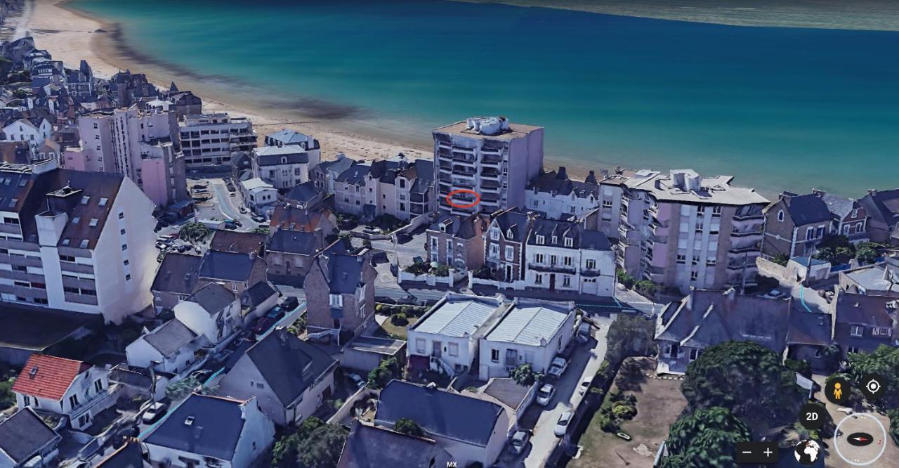 Appartement Les Pieds Dans L'Eau - Residence Sur La Plage Saint-Malo Exterior foto